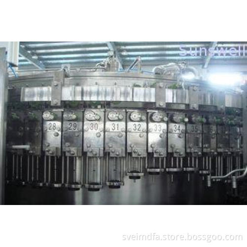 Glass Bottle carbonated beverage filling machine bottling e
